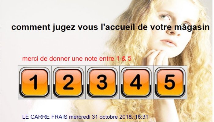 enquete satisfaction en temps reel